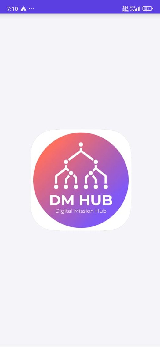 DM Hub progressive web app splash screen
